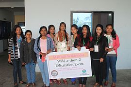 Attendees at Wiki-a-thon 2016 Felicitation Program