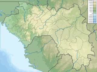 Lagekarte von Guinea