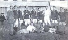Spieler von Zrinjski vor dem Ersten Weltkrieg