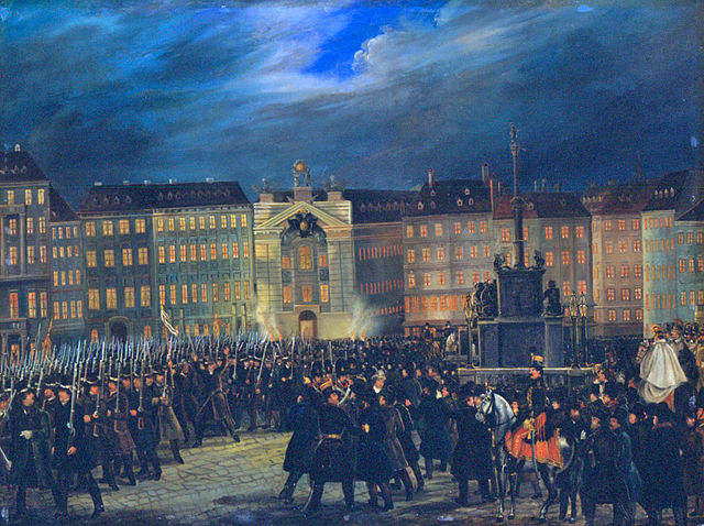 Національна гвардія на площі Ам Гоф у Відні, 1848 рік