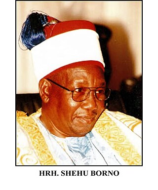 <span class="mw-page-title-main">Abubakar Ibn Umar Garba</span> Shehu of Borno since 2009
