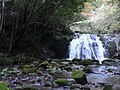 花貫渓谷の乙女の滝(高萩市)映画『ある町の高い煙突』のロケ地