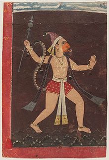 Hanuman painted by Pahari Painter.jpg