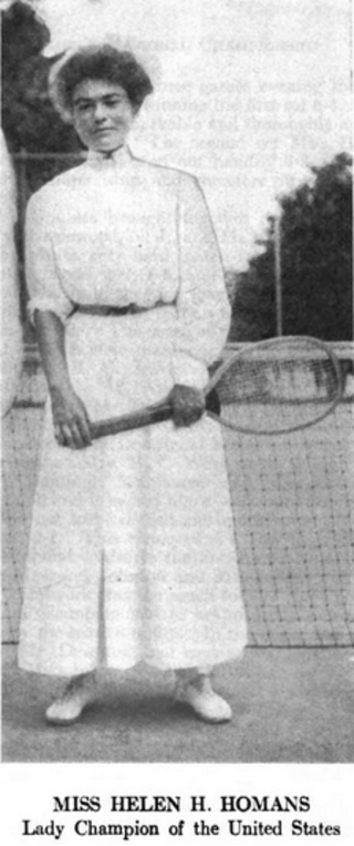 <span class="mw-page-title-main">Helen Homans</span> American tennis player