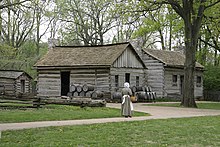 Onstot's Cooper Shop and cabin