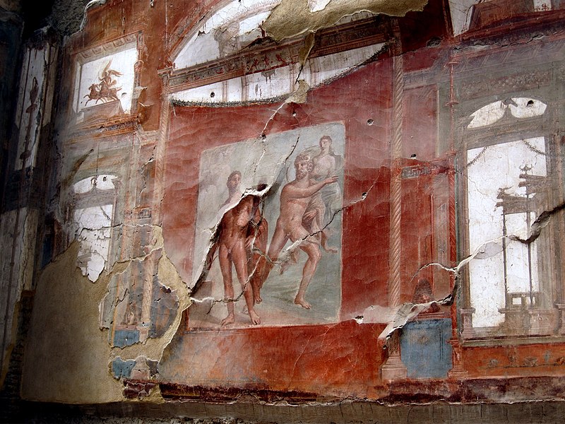 File:Herculaneum Red Fresco - panoramio.jpg