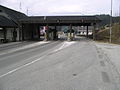 Granični prijelaz Holmec prije rušenja 2007. godine.