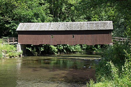 Holzbrücke Neckarburg