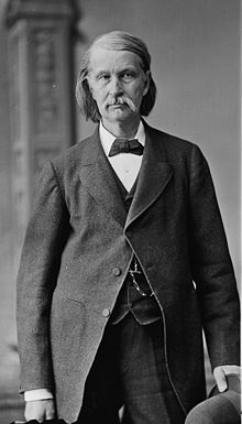 Horace Maynard served on the Tennessee Supreme Court and the United States Congress at the same time, a dual role that was challenged in court. Horace Maynard - Brady-Handy.jpg