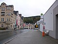 Neue Lage des ehemaligen Haltepunkts Klingenthal Graslitzer Straße (2016)