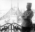 General Panaitescu on the terrace of hotel Gellert in Budapest (near the Liberty Bridge).