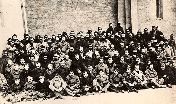 A group of rebels participating in the uprising (FOCR)