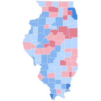 Illinois Presidential Election Results 1996.svg