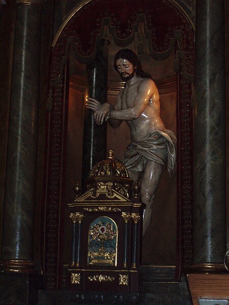 File:Imágen que representa a Cristo atado a la Columna (1804). Catedral de Lugo.JPG