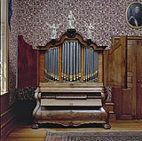 Interior, aanzicht kabinetorgel, organ number 1491 - Uithuizen - 20356759 - RCE.jpg