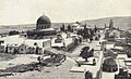 L'Esplanade des Mosquées / Mont du Temple, telle qu'elle apparaissait en 1910, sous contrôle ottoman.