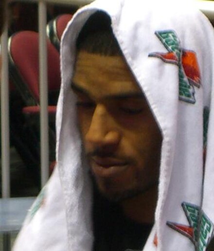 Jackson before a game during the 2005–06 NBA season
