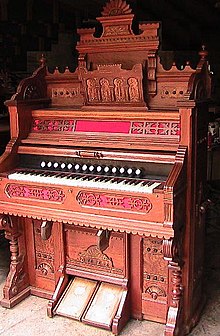John Church and Co. pump organ John Church and Co. reed organ.jpg