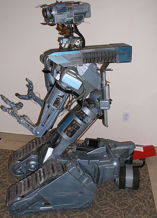 De robot Johnny 5 uit de film Short Circuit (1986)