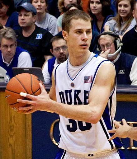 Jon Scheyer als Spieler im Jahr 2009