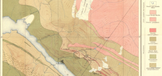 Geologic map of the Juneau area