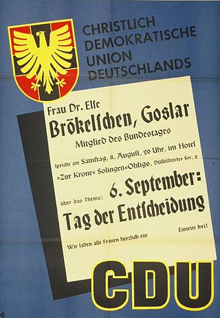 <span class="mw-page-title-main">Else Brökelschen</span> German politician (1890–1976)