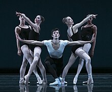 Représentation de The Four Temperaments par le Kansas City Ballet (2015).