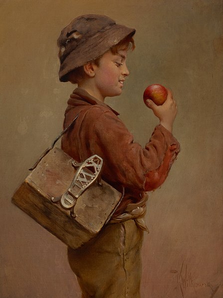 File:Karl Witkowski - Boy with Apple.jpg
