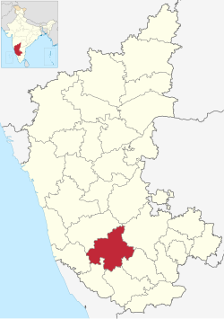 Location in Karnataka