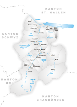 Mühlehorn - Localizazion