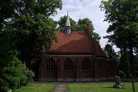 Kirchhof Friedenstraße Kapelle von Süden