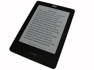 Kobo Touch third-generation Kobo e-reader