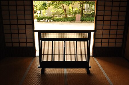 Tsuitate are traditionally used to screen entrances※