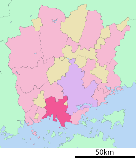 File:Kurashiki in Okayama Prefecture Ja.svg