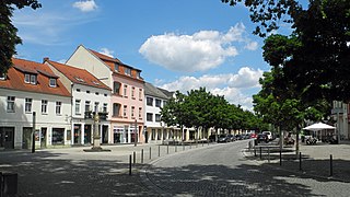 Lübben (Lubin), former capital of Lower Lusatia