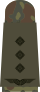 Feldanzug Hauptmann i. G. Luftwaffenuniformträger (Aufschiebeschlaufen, oliv, schwarze Dienstgradabzeichen)