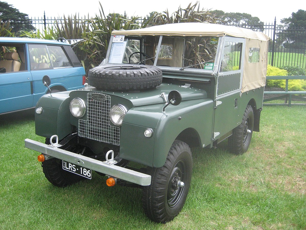 When where the first Land Rovers sold?