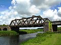 Bridge over the River Parrett at Langport on the railway between Castle Cary and Taunton