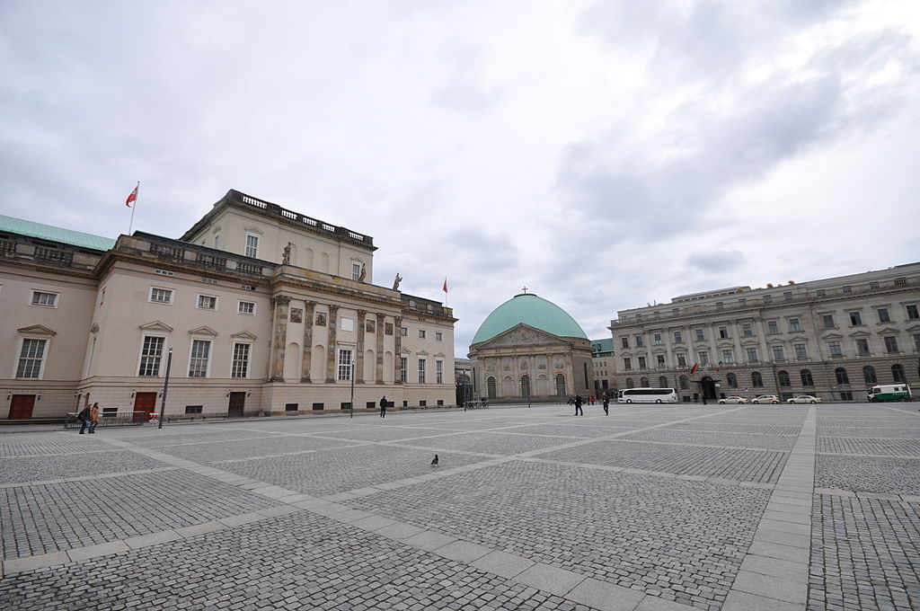 Lascar Bebelplatz, the place where the Nazies burnt over 20,000 books (4471494795)