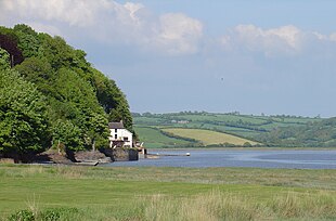 Boathouse der Familie Thomas in Laugharne, 2007