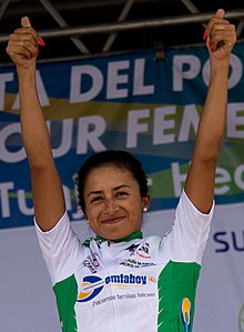 Laura Lozano etapa 4 Tur Femenino 2015.jpg