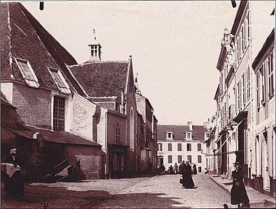 La rue de l'Église en 1898.