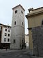 Leaning bell-tower at the Chirch of the Assumption of the Blessed Virgin Mary Rijeka Croatia 002.jpg