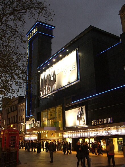 The Odeon in Leicester Square, London