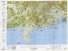 Leizhou Leizhou Peninsula topographical map.jpg