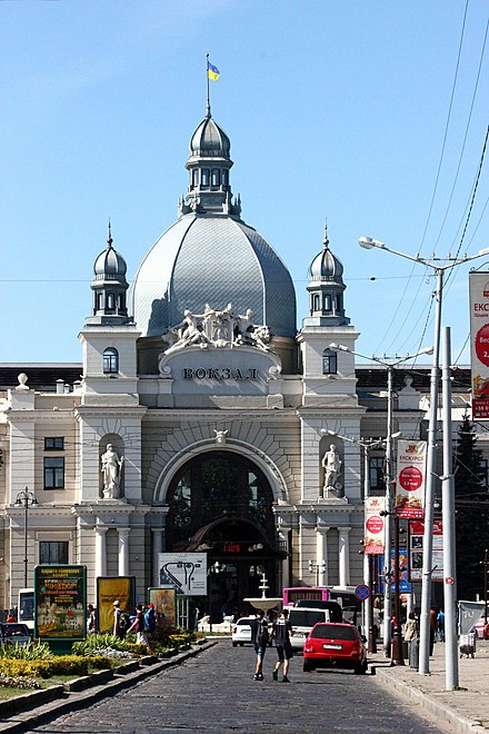 The Art Nouveau Main Railway Station of Lviv