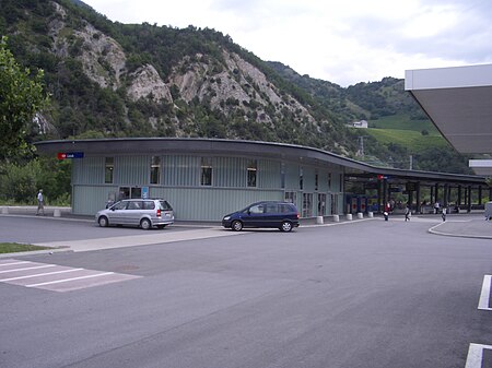 Leuk railway station