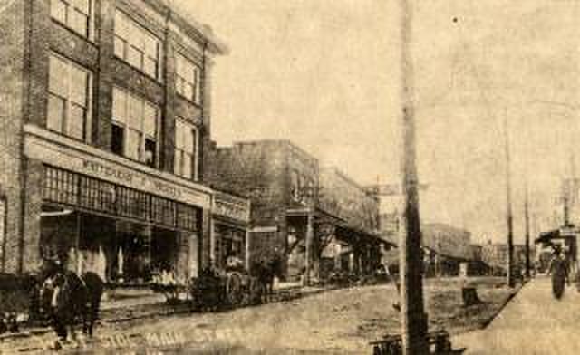 Lower Main Street, Chatham, February 1911