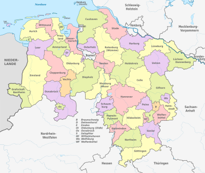 Gemeinden in niedersachsen landkreise und Kommunalwahl Niedersachsen: