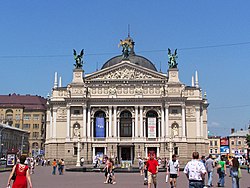 Operagebouw in Lviv